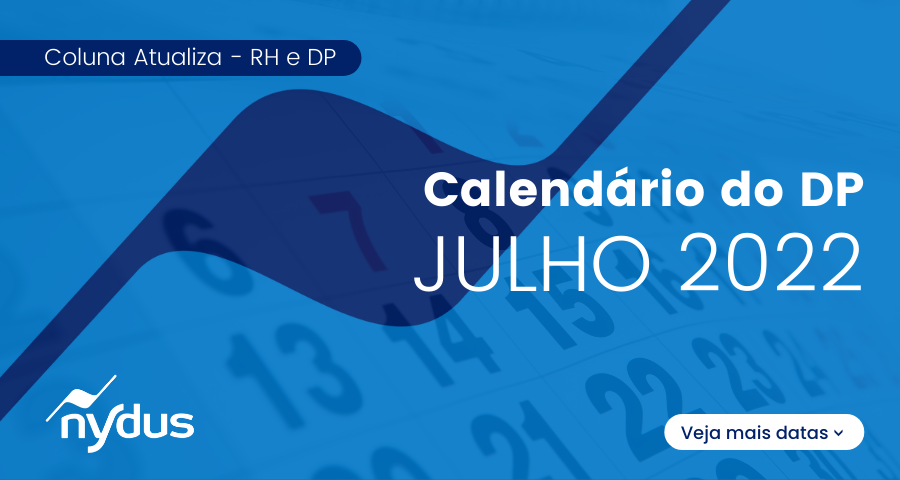 calendário do DP de Julho