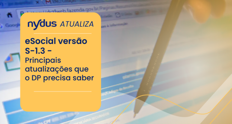 versão S-1.3 eSocial