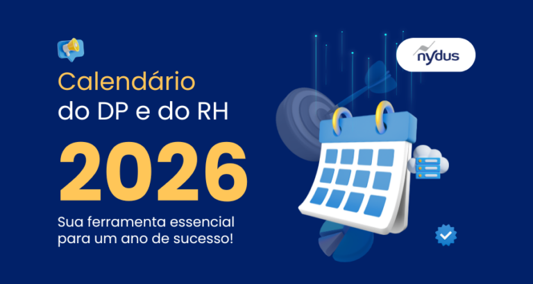 calendário do DP e RH 2026